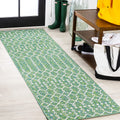 Jonathan Y Smb108L-210 Ourika Moroccan Geometric Textured Weave Indoor Outdoor Area-Rug, Bohemian, Rustic, Scandinavian Easy-Cle