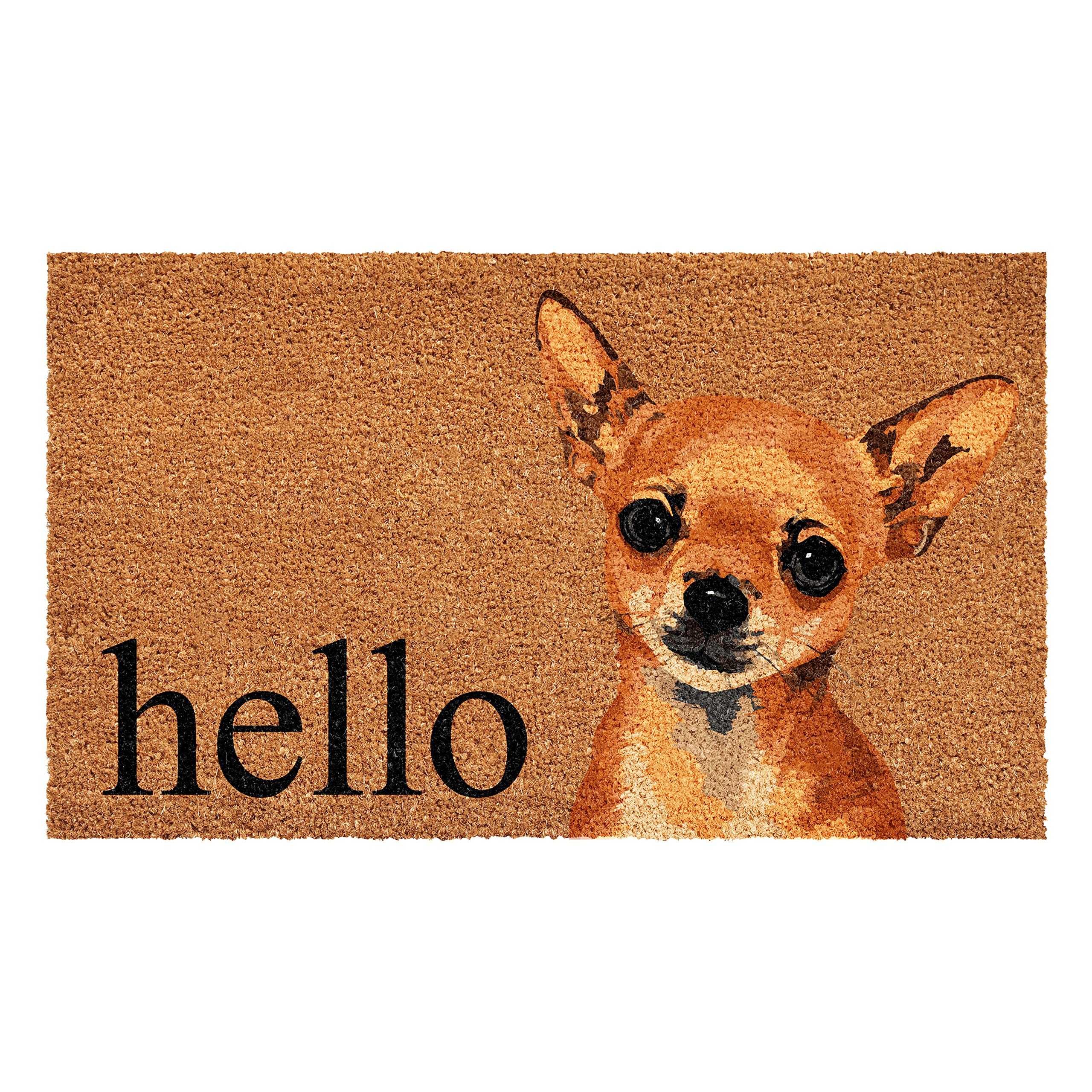 Calloway Mills Brown Chihuahua Doormat (17' X 29')