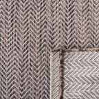 Safavieh Courtyard Collection 2'3' X 12' Brown / Beige Cy8022 Indoor/ Outdoor Patio Backyard Mudroom Runner Rug