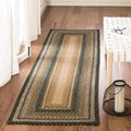 SAFAVIEH Braided Collection 23 x 10 Multi BRD308A Handmade Country Cottage Reversible Runner Rug