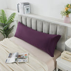 Household 100% Jersey Cotton Pillowcase 20   X54   -Light Weight, Comfortable, Super Soft Pillow Case With Envelope Closure (Dar