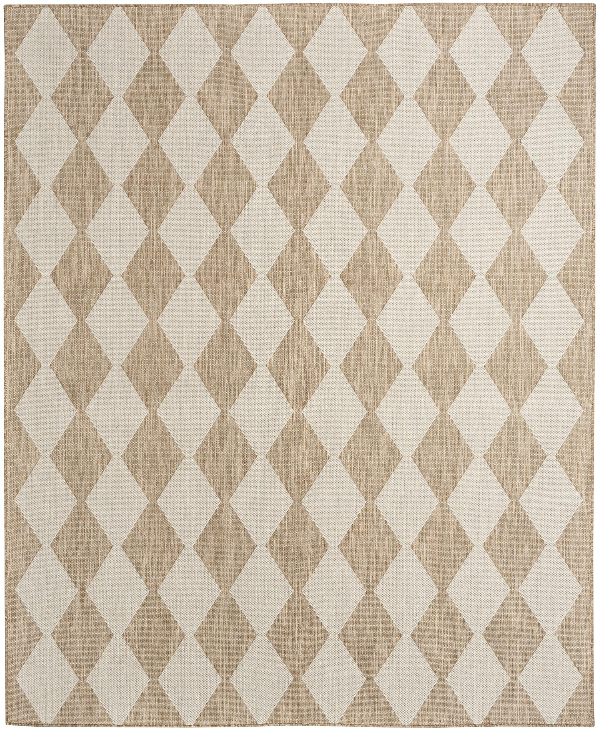 Nourison Positano Indoor/Outdoor Jute 5' X 7' Area Rug, Easy Cleaning, Non Shedding, Bed Room, Living Room, Dining Room, Backyard, Deck, Patio (5X7)