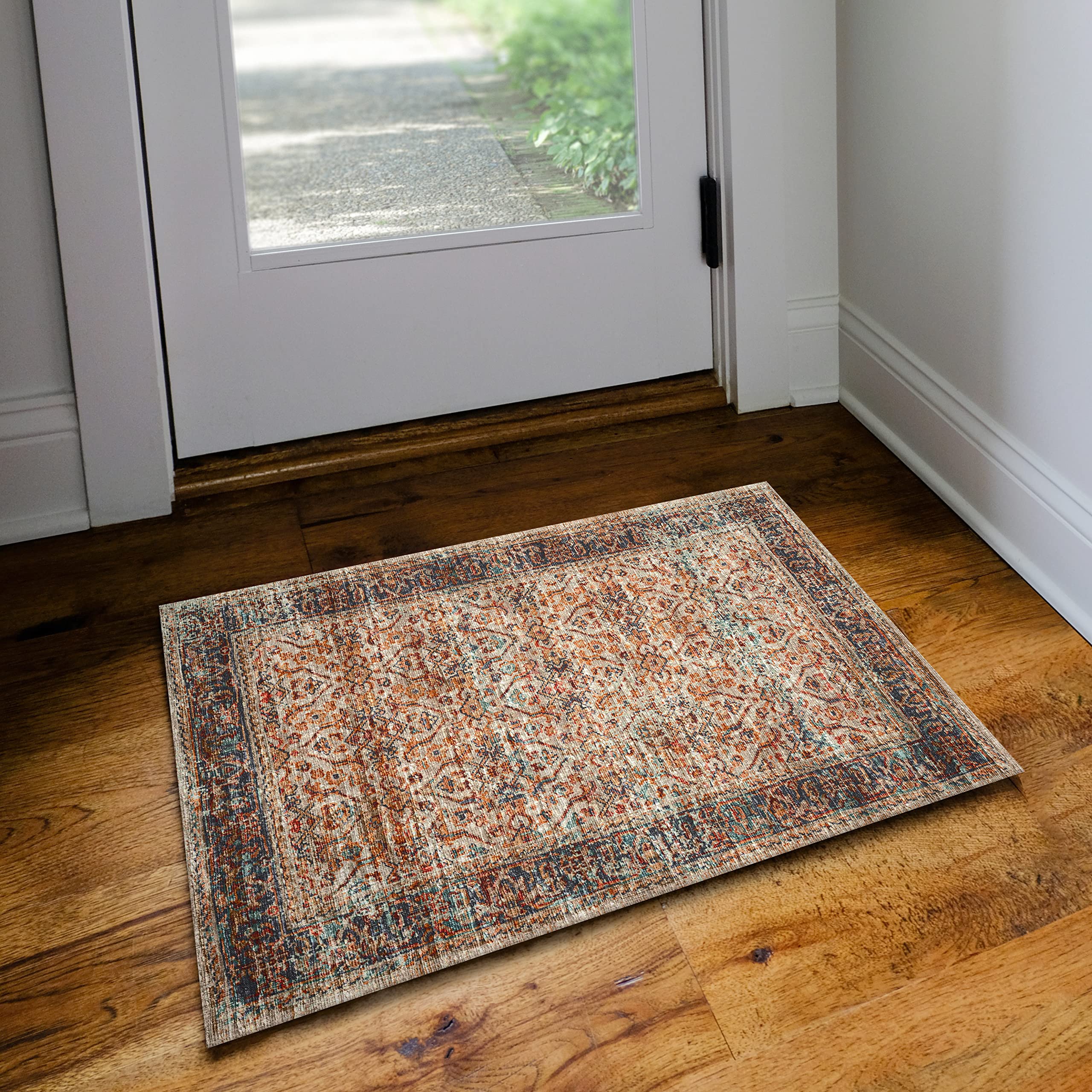 Dalyn Rugs Jericho Jc10 Linen 2' X 3' Rectangle Soft Area Rug, Easy Clean, Non Shedding, Bedroom, Entry, Living Room, Dining Room, Kitchen Rug