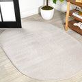 JONATHAN Y SEU100D-5OV Haze Solid Low-Pile Indoor Area Rug, Coastal, Bohemian, Minimalist, Classic, Casual for Bedroom,Kitchen,L