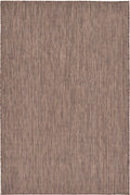 Unique Loom Collection Casual Transitional Solid Heathered Indoor/Outdoor Flatweave Area Rug (4' 1' X 6' 1' Rectangle, Light B