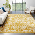 Well Woven Della Gold Vintage Medallion Pattern Area Rug (710 x 910)
