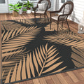 Genimo Outdoor Rug 6' X 9' Waterproof For Patios Clearance, Reversible Outdoor Plastic Straw Camping Rug Carpet, Large Area Rugs