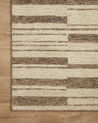 Loloi Chris Loves Julia X Polly Beige/Tobacco 2'-6'' X 7'-6'' Runner Rug