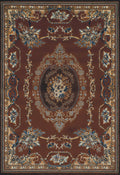 United Weavers Of America Manhattan Collection Indoor Rug, 710 Inch  X 106 Inch , Brown