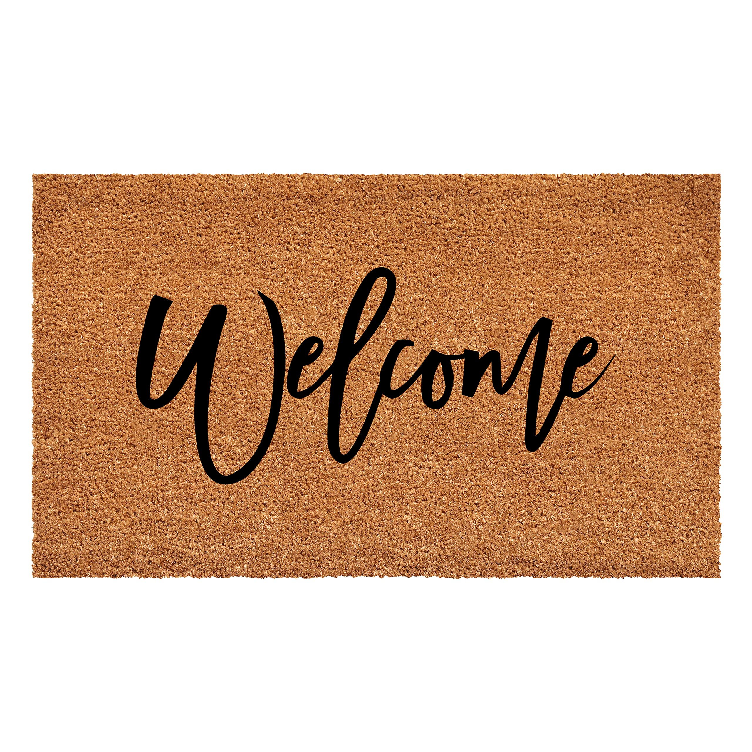 Calloway Mills Cursive Welcome Doormat, 24' X 48'
