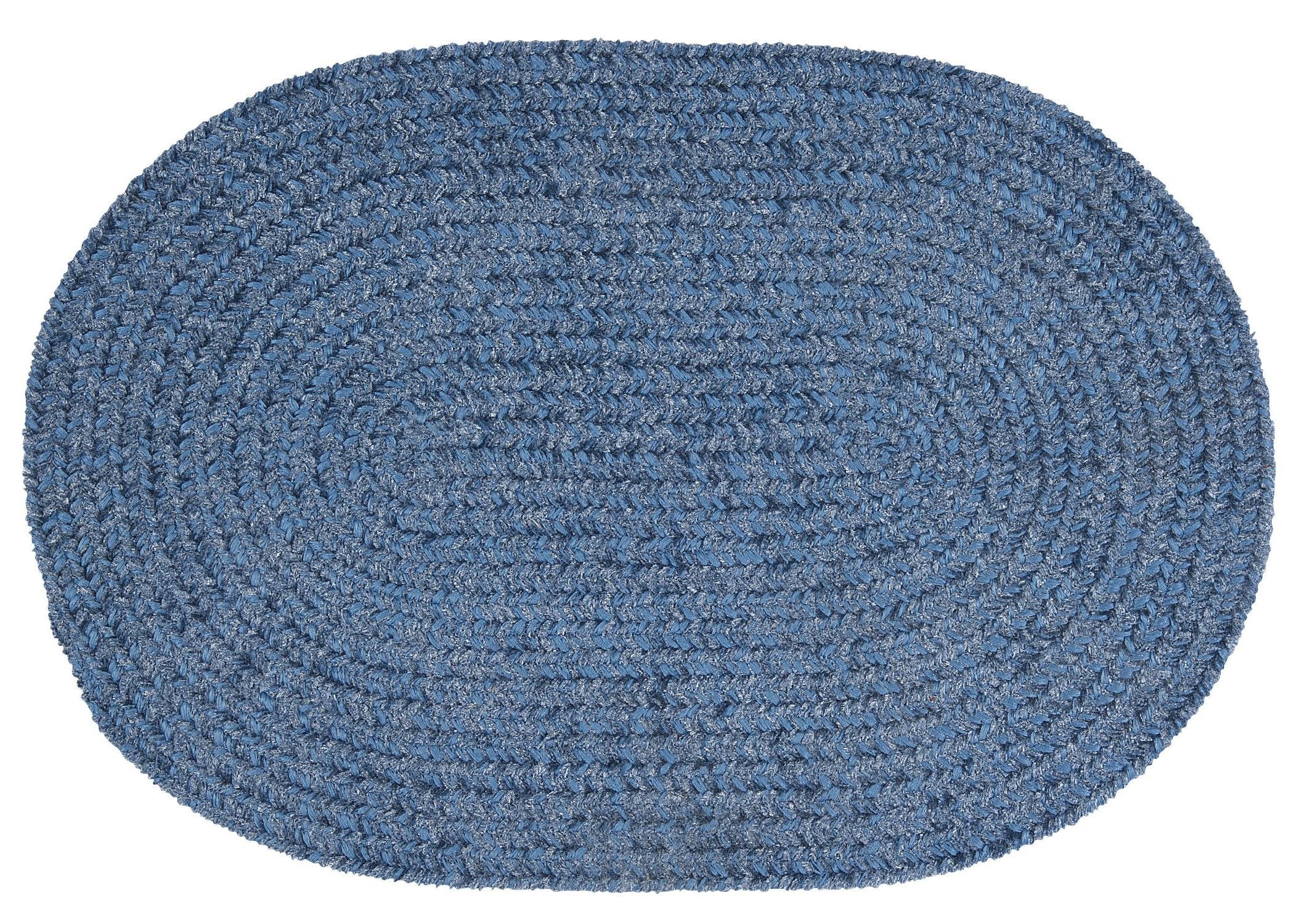 Colonial Mills Barefoot Chenilled Bath Rug, 17 X 27, Celery