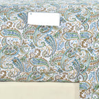 Elegant Comfort Luxury Soft Bed Sheets Paisley Pattern - 1500 Premium Hotel Quality Microfiber Softness Wrinkle And Fade Resistant (6-Piece) Bedding Set, Full, Paisley Teal