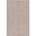 Unique Loom Collection Casual Transitional Solid Heathered Indoor/Outdoor Flatweave Area Rug (5' 1' X 8' Rectangle, Beige/Ivory