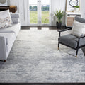 SAFAVIEH Brentwood Collection 8 x 10 Grey/Ivory BNT822H Modern Abstract Non-Shedding Living Room Bedroom Dining Home Office Ar
