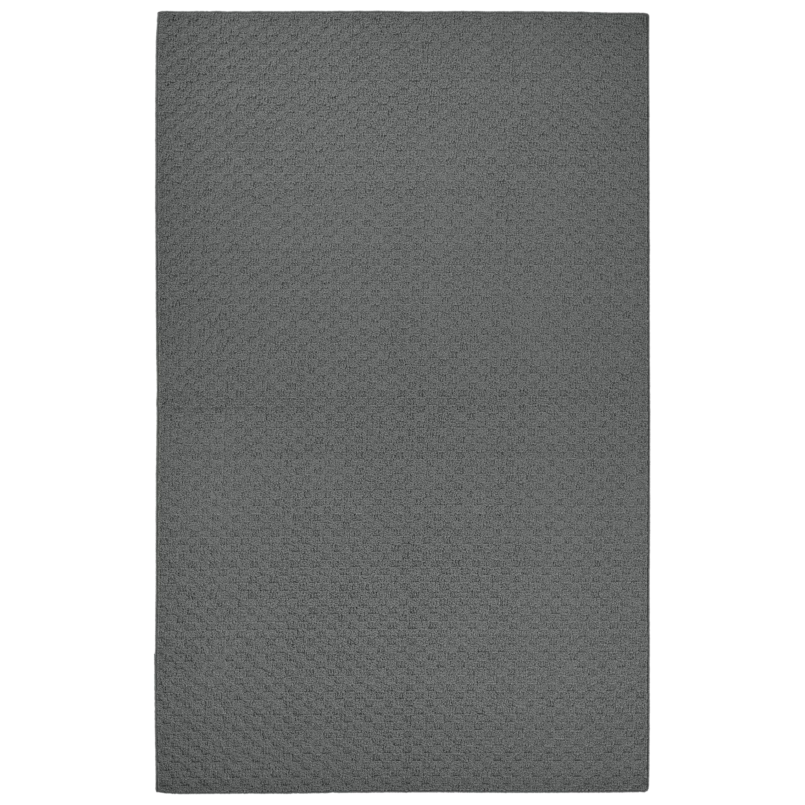 Garland Rug Town Square Cinder Gray 8 x 10 Stain Resistant Indoor Area Rug