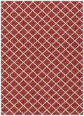 Dalyn Rugs York Yo1 Red 3' X 5' Indoor Outdoor Area Rug, Easy Clean, Machine Washable, Non Shedding, Bedroom, Living Room, Dining Room, Kitchen, Patio Rug