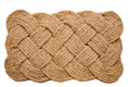 Iron Gate - Natural Jute Rope Woven Doormat 18X30 - Single Pack - 100% All Natural Fibers - Eco-Friendly - Classic Interwoven Ro