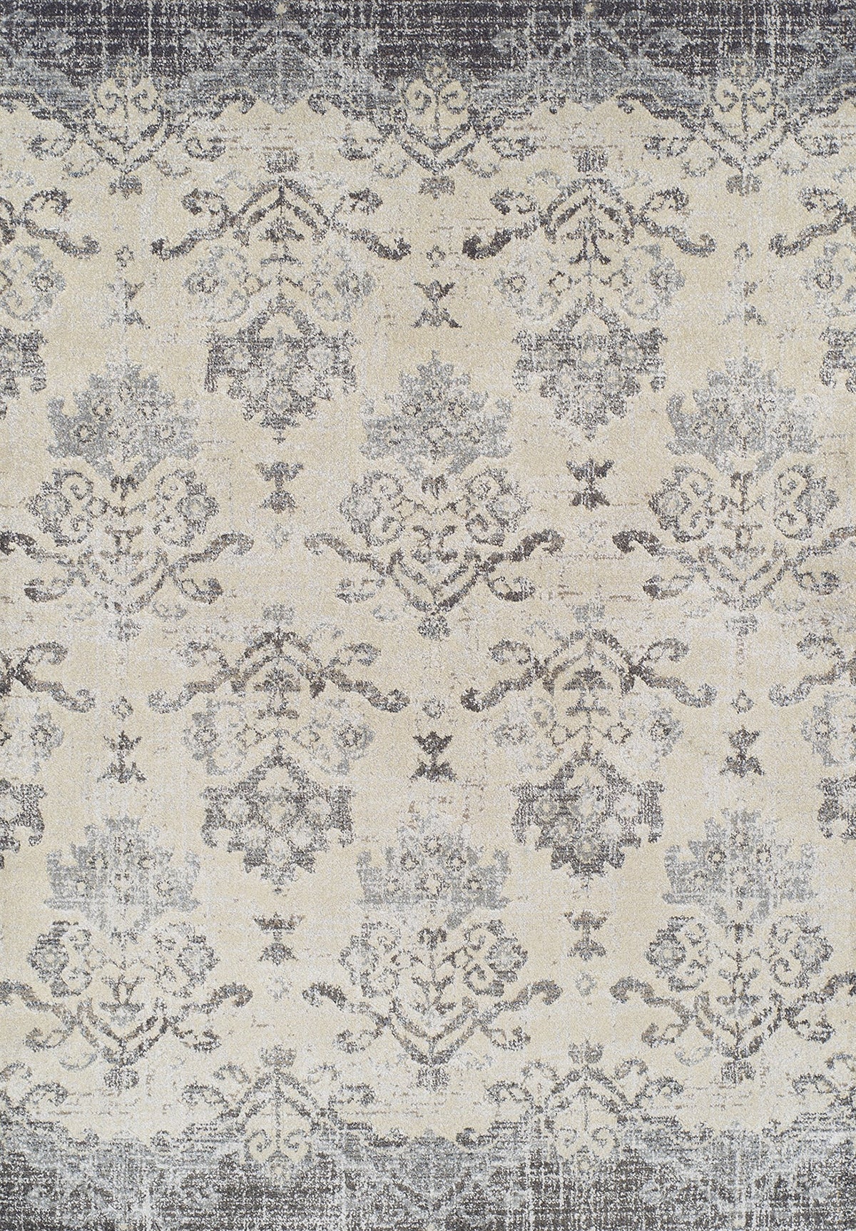 Dalyn Rugs Antigua Rug, 3'3&quot; X 5'3&quot;, Pewter