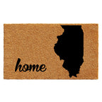 Calloway Mills 105211830 Illinois Doormat, 18' X 30', Natural/Black