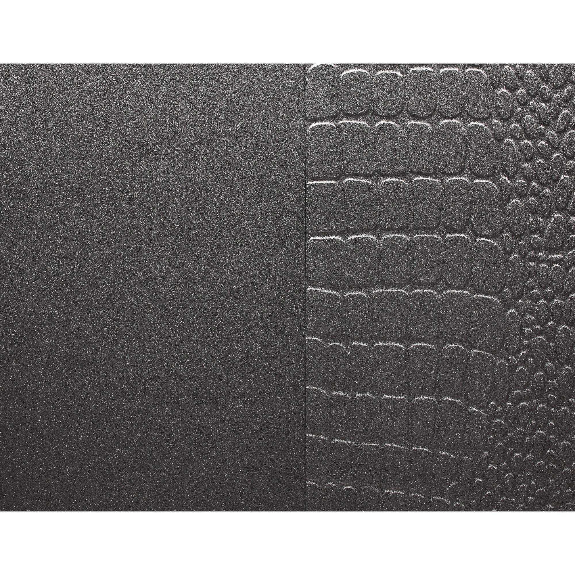 HomeRoots 57' Gray Solid Wood Mirrored Nine Drawer