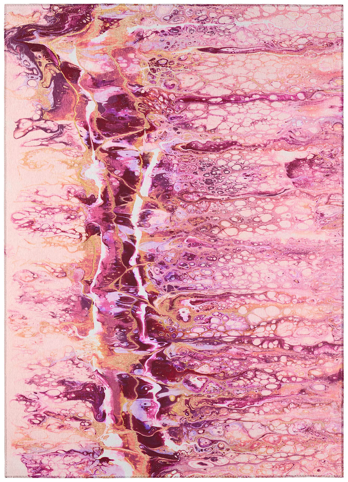 Addison Rugs Karina Akc46 Berry 3' X 5' Indoor Outdoor Area Rug, Easy Clean, Machine Washable, Non Shedding, Bedroom, Entry, Living Room, Dining Room, Kitchen, Patio Rug