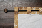 Maison D' Hermine Curtain 100% Cotton 50''X124'' Curtains 1 Panel Easy Hanging With A Rod Pocket & Loop For Kitchen, Bedrooms &
