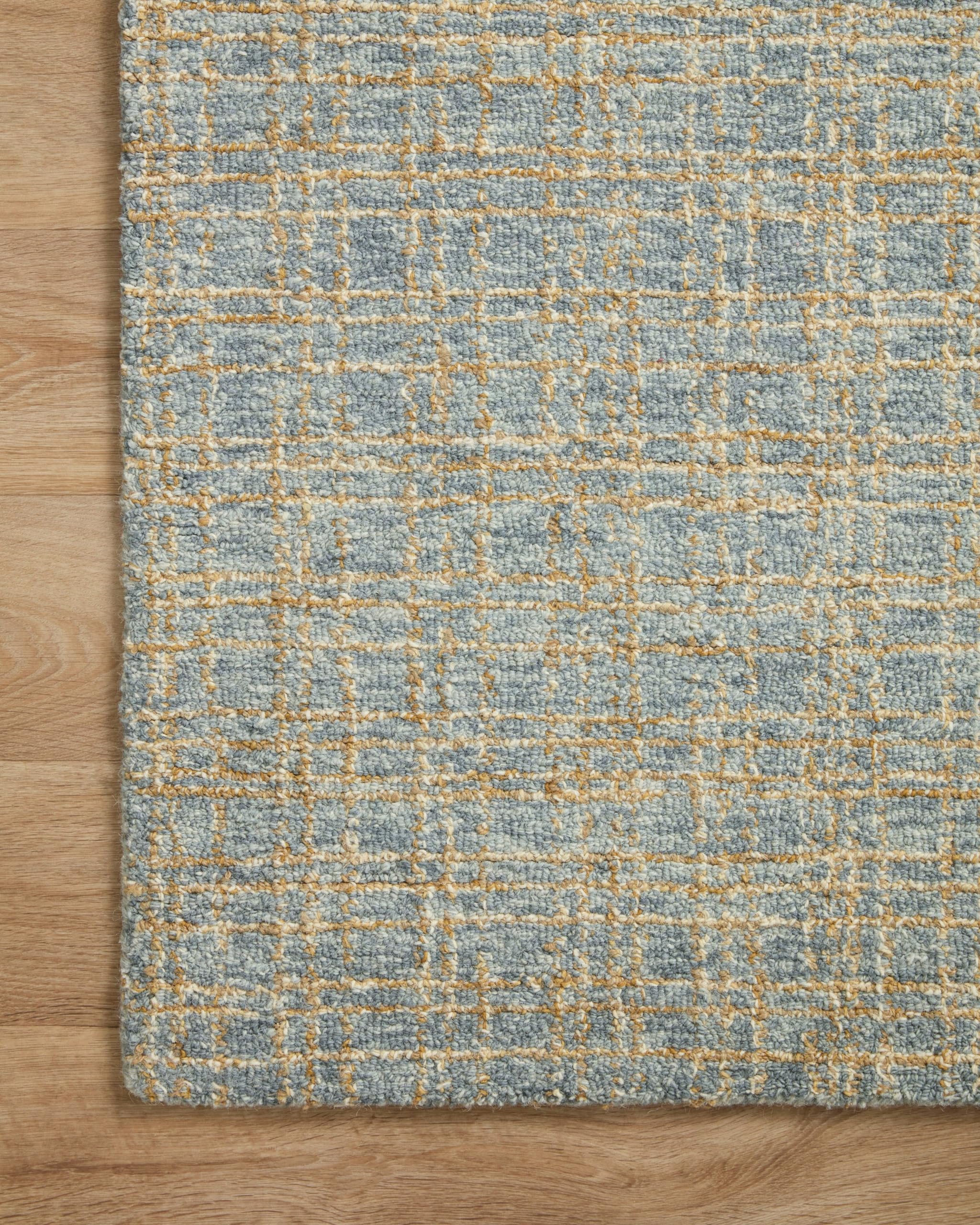 Loloi Chris Loves Julia X Polly Blue/Sand 3'-6'' X 5'-6'' Accent Rug