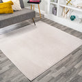 JONATHAN Y SEU100D-7SQ Haze Solid Low-Pile Indoor Area Rug, Coastal, Bohemian, Minimalist, Classic, Casual for Bedroom,Kitchen,L
