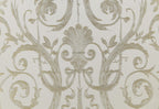 Acme Bently Nailhead Trim Fabric Upholstery Side Chair in Champagne (Set of 2)