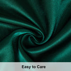 Ntbay 2 Pack Satin Queen Pillowcases For Hair And Skin, Luxurious And Silky Pillow Cases With Envelope Closure, 20X30 Inches, Dark Green