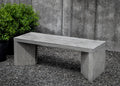 Campania International BE-134-TN Chnes Brut Bench, Terra Nera Finish