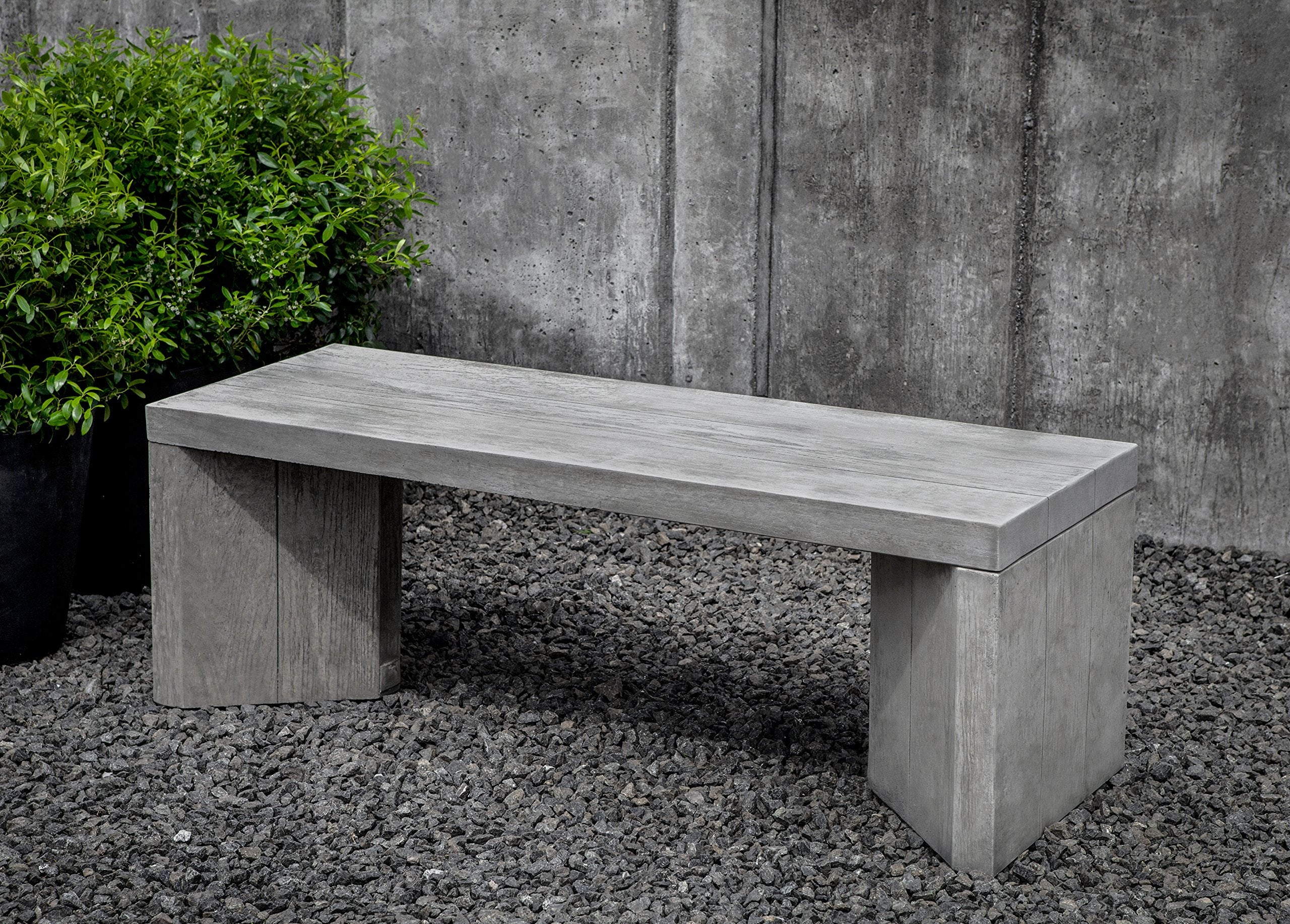 Campania International BE-134-TN Chnes Brut Bench, Terra Nera Finish