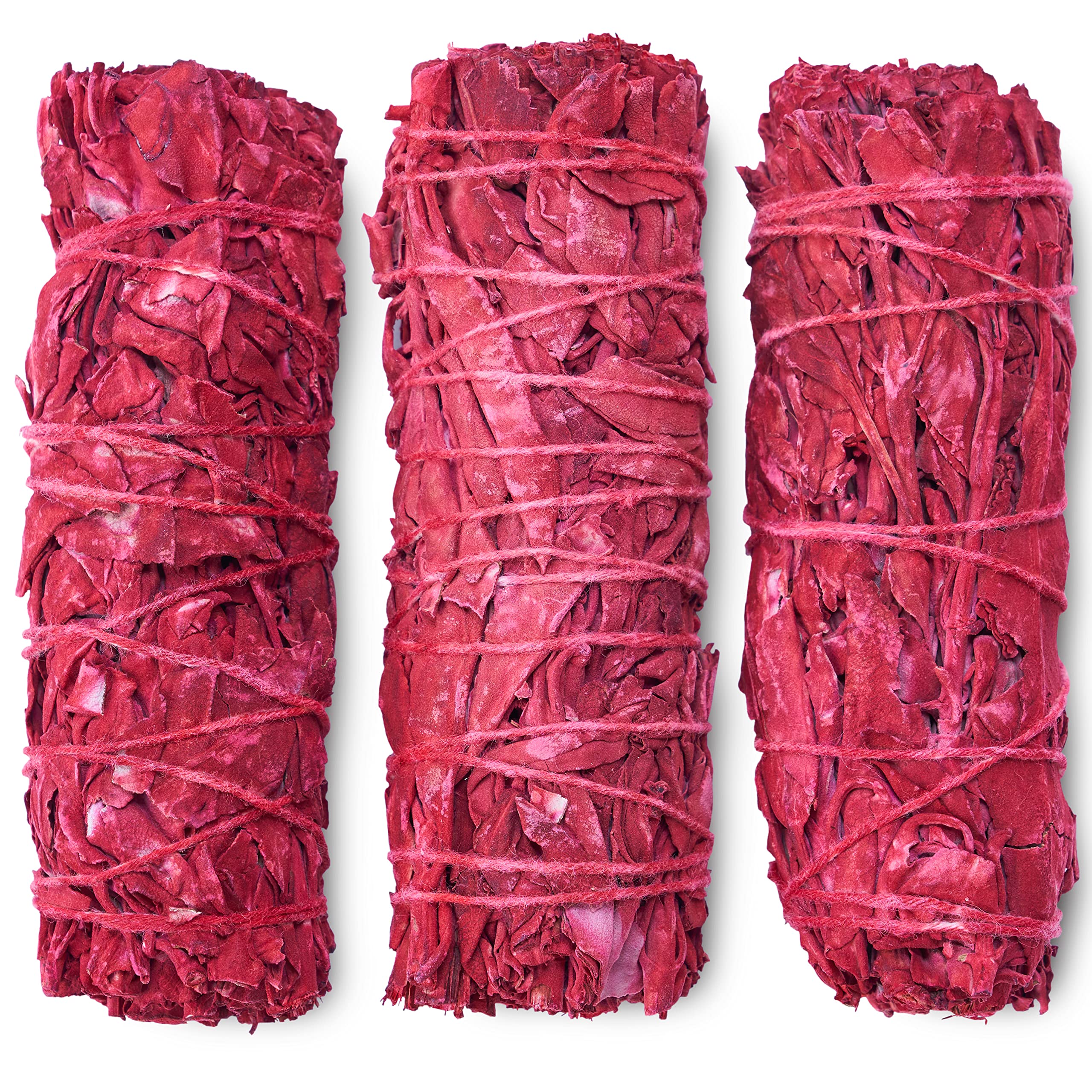 Dragon'S Blood Sage Smudge Sticks For Cleansing House, Meditation, Yoga, Negative Energy Cleanse | 4 Inch Dragon Blood Sage Bund