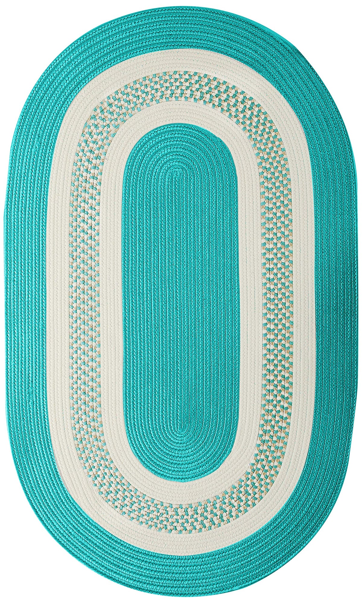 Colonial Mills Crescent Area Rug 9X12 Teal