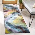 SAFAVIEH Galaxy Collection 23 x 10 Multi GAL110A Vibrant Abstract Non-Shedding Living Room Dining Entryway Foyer Hallway Runne