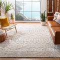 SAFAVIEH Arizona Shag Collection Accent Rug - 4 x 6, Ivory & Beige, Moroccan Design, Non-Shedding & Easy Care, 1.6-inch Thick 