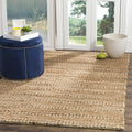 SAFAVIEH Natural Fiber Collection Area Rug - 10 x 14, Natural, Handmade Braided Woven Jute, Ideal for High Traffic Areas in Li