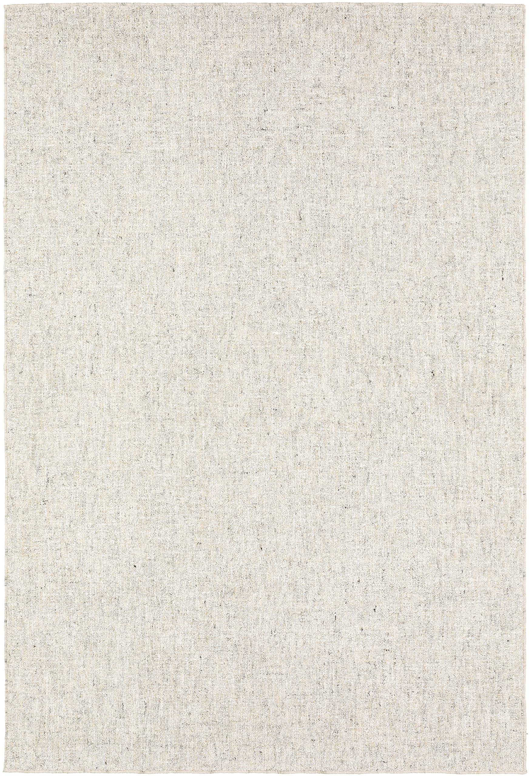 Addison Rugs Winslow Awn31 Cream 3’6" X 5’6" Rectangle Soft Wool Blend Area Rug, Durable, Handmade, Bedroom, Family Room, Living Room, Dining Room, Kitchen Rug