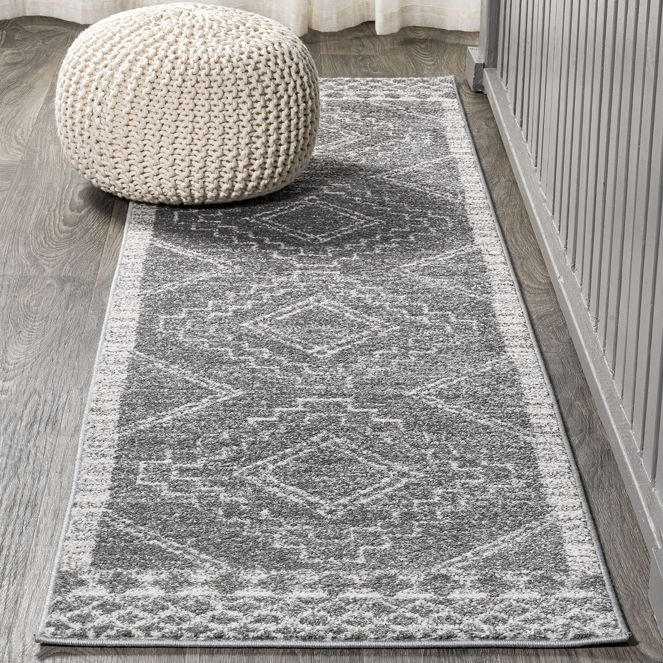 JONATHAN Y MOH200C-210 Amir Moroccan Beni Souk Runner Rug, Bohemian, Scandinavian, Transitional, Rustic for Bedroom, Kitchen, Li