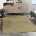 Nourison Essentials Indoor/Outdoor Green Gold 4' X 6' Area Rug, Easy Cleaning, Non Shedding, Bed Room, Living Room, Dining Room, Backyard, Deck, Patio (4X6)