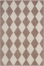 Nourison Positano Indoor/Outdoor Natural 4' X 6' Area Rug, Easy Cleaning, Non Shedding, Bed Room, Living Room, Dining Room, Backyard, Deck, Patio (4X6)