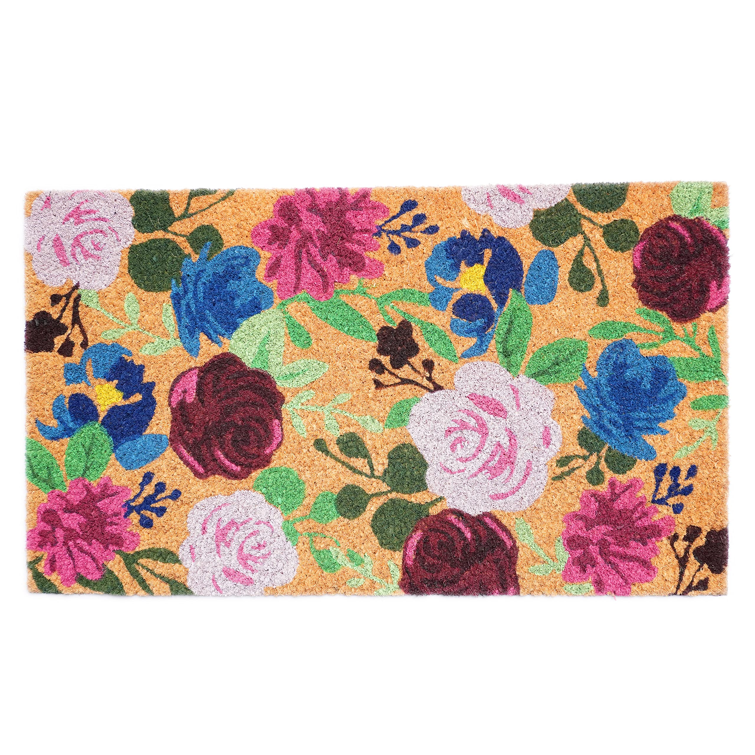 Calloway Mills 107341729 Boho Flowers Doormat (17' X 29')
