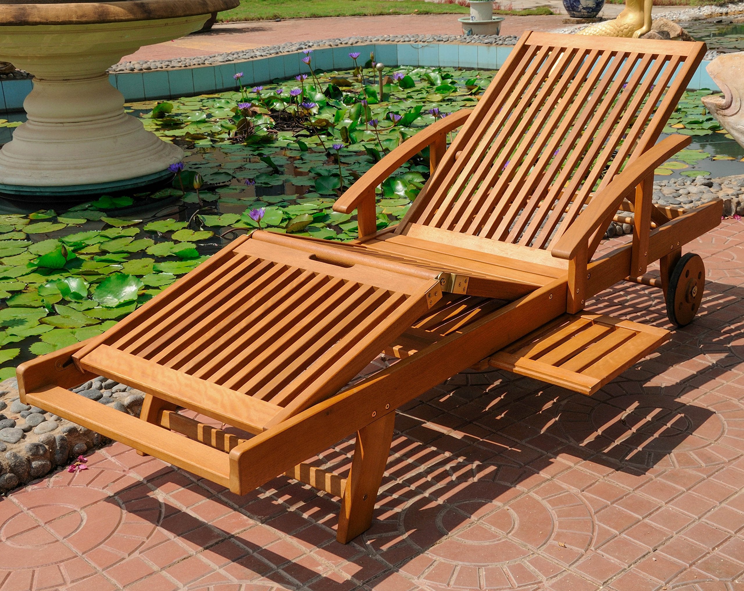 International Caravan Royal Tahiti Outdoor Chaise Lounge