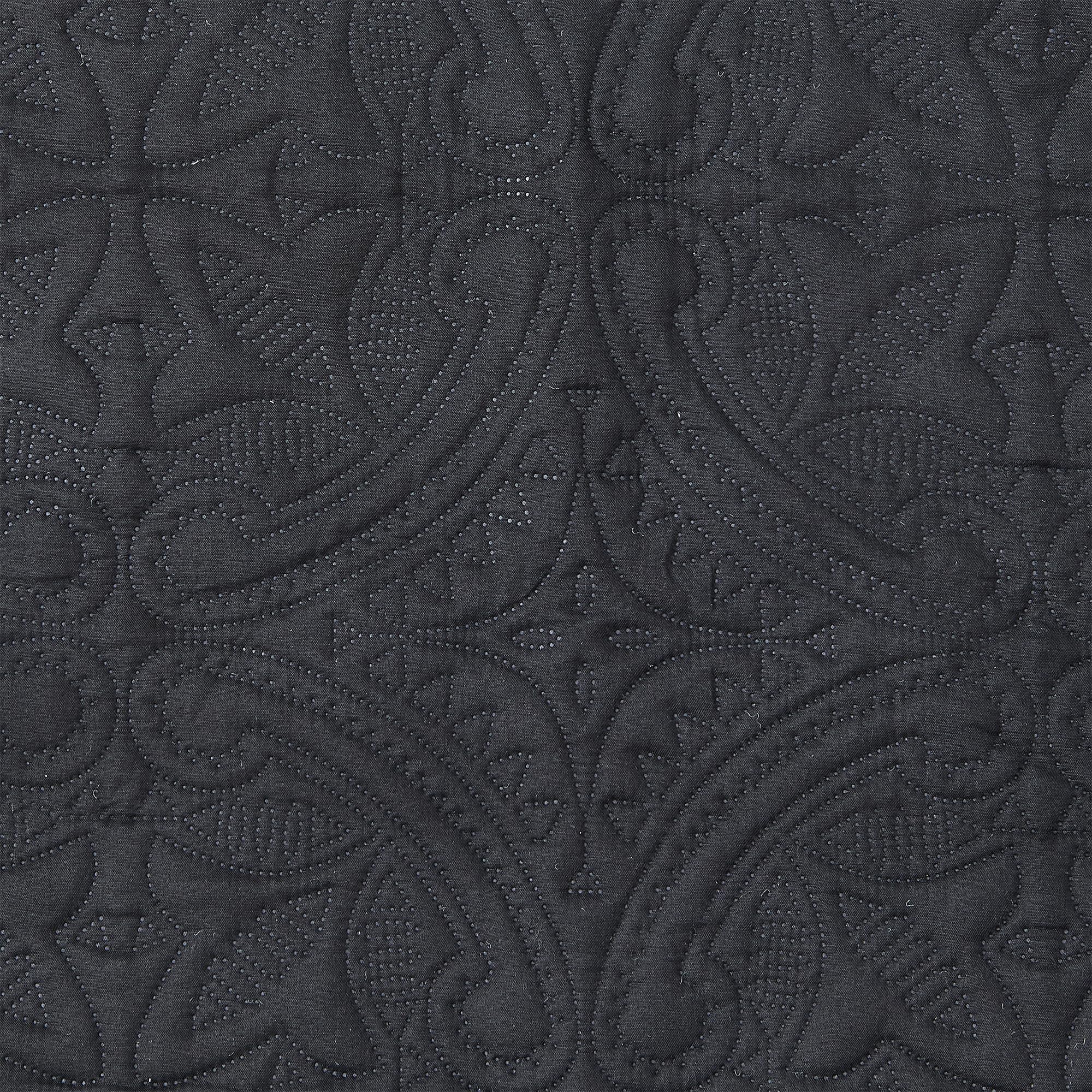 Great Bay Home Reversible Recliner Chair Cover - Washable Slipcover Furniture Protector With Elastic Straps - Chair Cover For Dogs, Kids, And Pets - Quilted & Stitched Detail (Recliner, Black/Taupe)