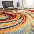 Home Dynamix Adja Modern Area Rug, Splash (92 x 125)