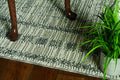 HomeRoots Decor 48' X 69' X 0.'25' Grey Polypropylene Rug
