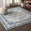 JONATHAN Y MDP106A-5SQ Modern Vintage Medallion Traditional Indoor Area-Rug Country Easy-Cleaning Bedroom Kitchen Living Room No