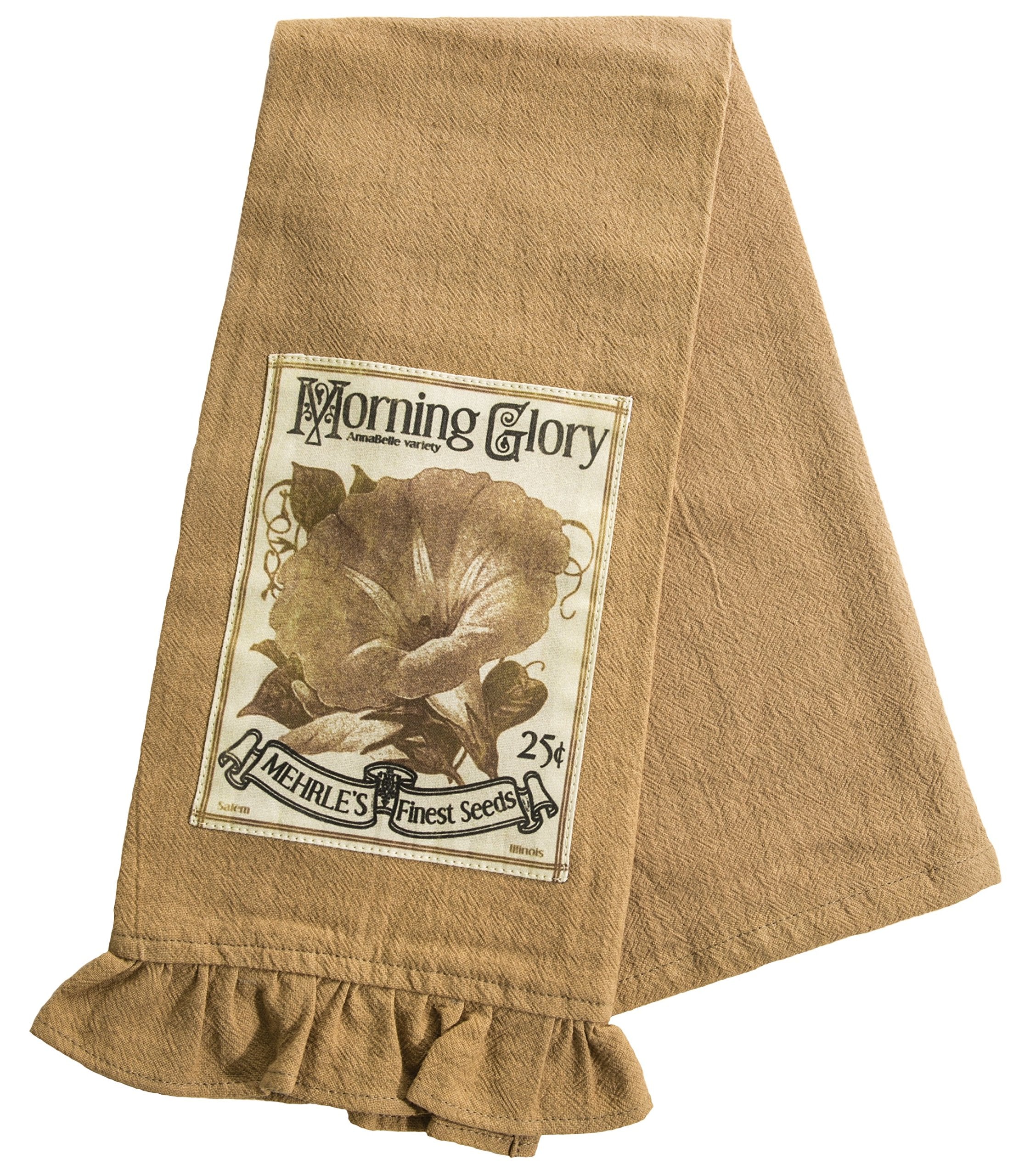 Heritage Lace Toast Vintage Garden 18x26 Tea Towel