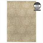 Fh Home Flat Woven Outdoor Rug - Waterproof, Easy To Clean, Stain Resistant - Premium Polypropylene Yarn - Modern Geometric - Pa