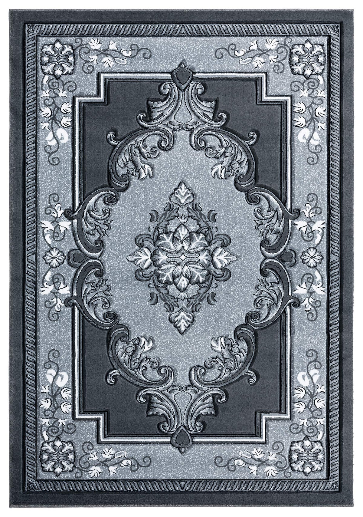 United Weavers Of America 2050 10572 24 1 Ft. 10 In. X 2 Ft. 8 In. Bristol Fallon Gray Rectangle Accent Rug